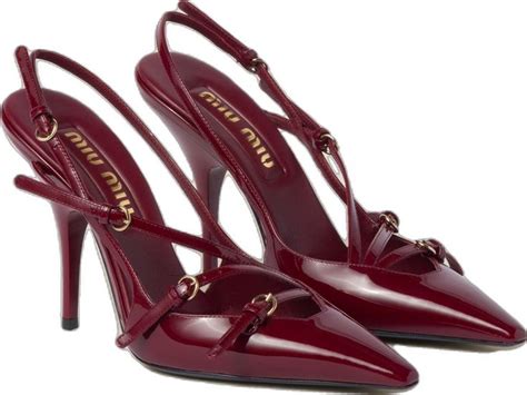 miu miu cherry red heels|michael miu heels.